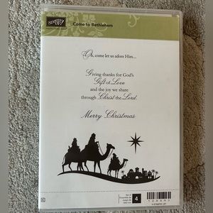 Stampin’ Up!  - Come to Bethlehem Stamp Set